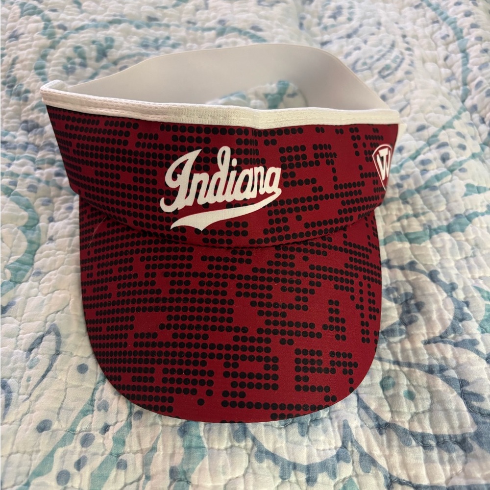 Indiana University Visor - Top of the World - NWOT